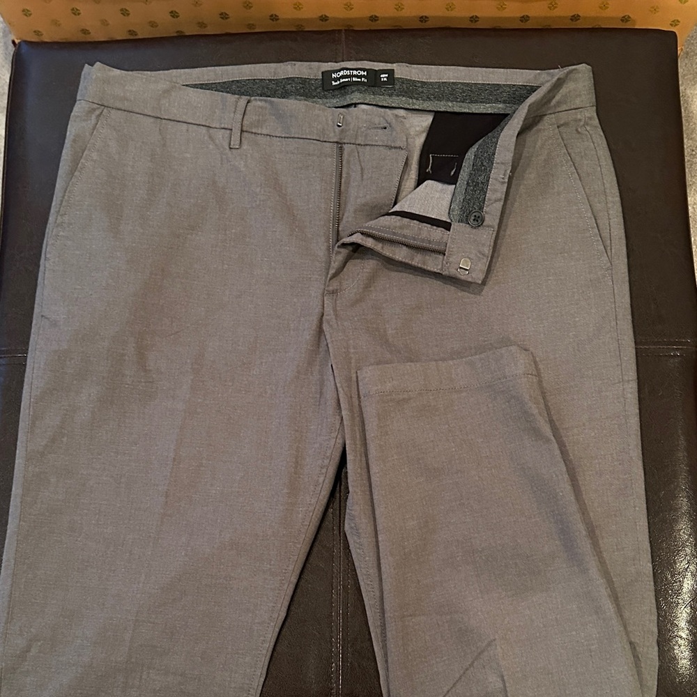 Nordstrom Men's Gray Casual Dress Pant  40x32